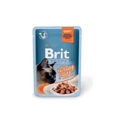 Brit Premium Cat D Fillets in Gravy With Turkey 85 g