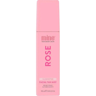 MineTan Rose Samoopalovací mlha na obličej 100 ml