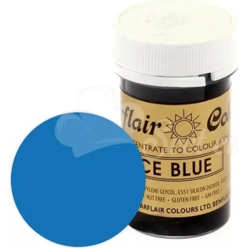 Sugarflair Pastelová gélová farba Ice Blue 25 g