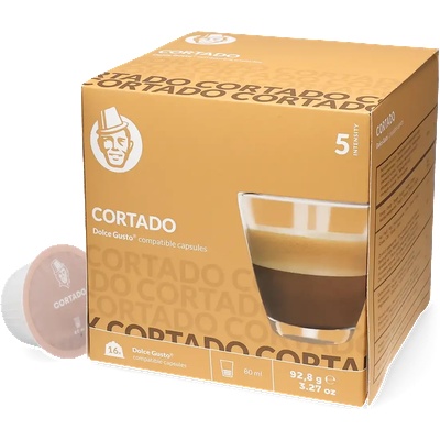 Kaffekapslen | Cortado - 16 капсули за Dolce Gusto