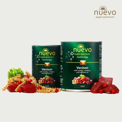 Nuevo Dog Adult Venison Menue 400 g