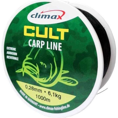 Climax Cult Carp line čierny 1000 m 0,25 mm