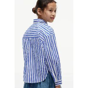 Tommy Hilfiger риза за деца от памук (KG0KG09391.9BY2)