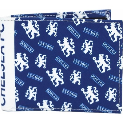 CurePink Rozkládací peněženka FC Chelsea Barevná ikona TM-06038