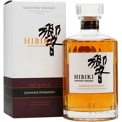 Suntory Hibiki Japanese Harmony 43% 0,7 l (kartón)