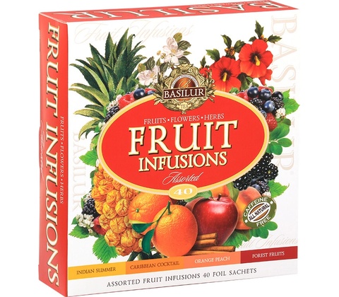 Basilur Fruit Infusions Assorted 40 sáčkov