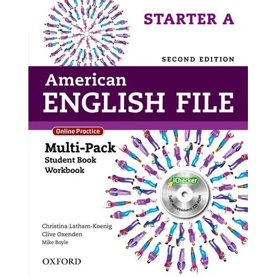 American English File 2nd Edition Starter MultiPack A Oxenden, C. Latham-Koenig, Ch. Seligson, P. Boyle, M.