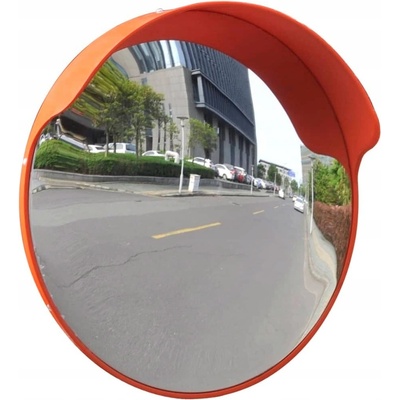 zahrada-XL Dopravní vypouklé zrcadlo PC plast oranžové 45 cm venkovní | Zboží Auto