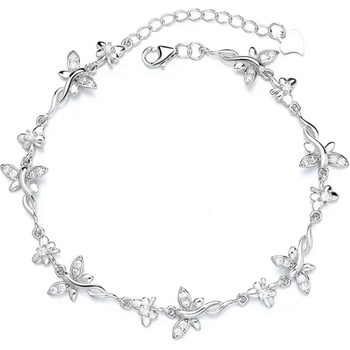 Silenti Jewelry Сребърна гривна "Женственост