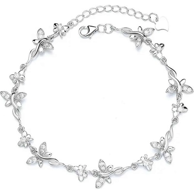 Silenti Jewelry Сребърна гривна "Женственост