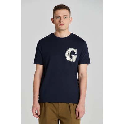 Gant tričko G Graphic T-Shirt modré
