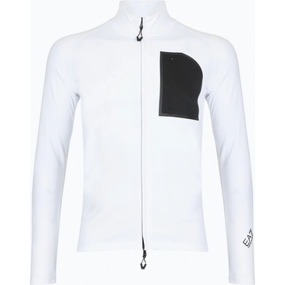 Giorgio Armani Мъжки суитшърт EA7 Emporio Armani Ski Cortina Powerstretch Fz white