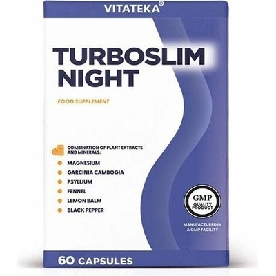 Vitateka Turboslim Night - 60 kapsúl