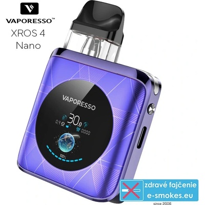 Vaporesso XROS 4 Nano 1350 mAh Twilight Purple 1 ks