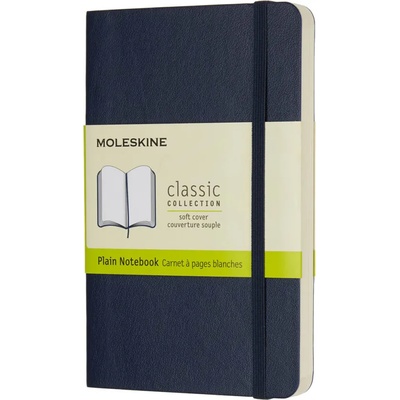 Moleskine QP613B20 softcover plain notebook 9x14 cm (7490141003)