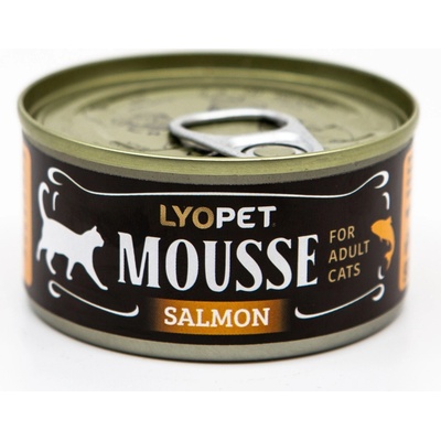 Lyopet Lososový mousse 90 g
