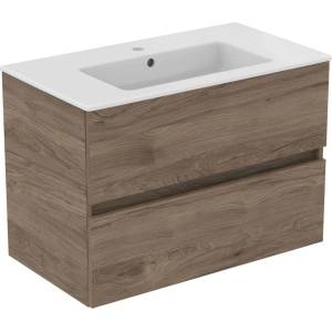 Ideal Standard Eurovit+ - Шкаф за мивка, 55x80x44 см, 2 чекмеджета, орех R0574Y9 (R0574Y9)