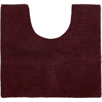 Tiseco Home Studio Изтривалка за баня в цвят бордо 50x45 cm Riva - Tiseco Home Studio (3456POMEGRANATE)