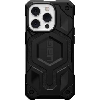 Urban Armor Gear Magsafe Противоударен Калъф за iPhone 14 Pro, UAG Monarch Pro Leather Case, Черен (840283901638)