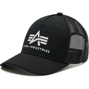 Alpha Industries Basic Trucker Cap black čierna
