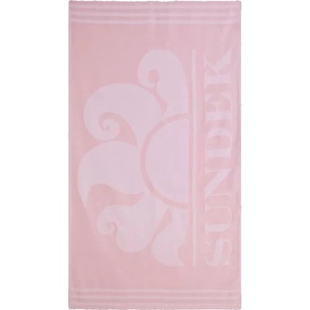 SUNDEK Хавлиена кърпа Sundek Fouta jacquard beach logo towel - Pink (Camelia)