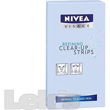 Nivea Visage čistící pleťové náplasti nos brada čelo 8 ks