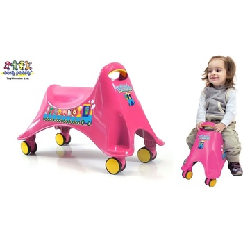 Image 1 of Детска кола за возене Ride-on Whirlee розова
