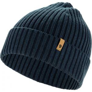Fjällräven Зимна шапка (beanie) Fjällräven Övik 365 Hat Beanie - Dark Navy - размер One Size (904-5460-0211)