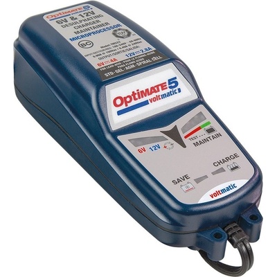 TecMate OPTIMATE 5 Voltmatic 6V-4A 12V-2,8A