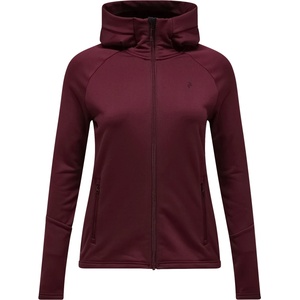 Peak Performance Дамско поларено яке Peak Performance Women's Rider Essentials Zip Hood Fleece jacket - Porto / Porto (105-6221-1113)