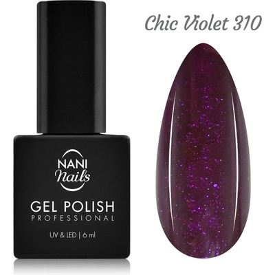 NANI gel lak 6 ml - Chic Violet – Zboží Dáma