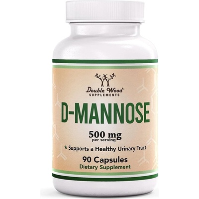 Double Wood Supplements Уринарно здраве - D-Маноза, 500 mg х 90 капсули (23001 DW)