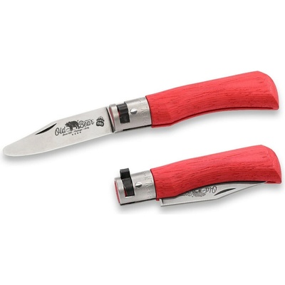 OLD BEAR YOUNG STAINLESS STEEL, LAMINATED HANDLE
