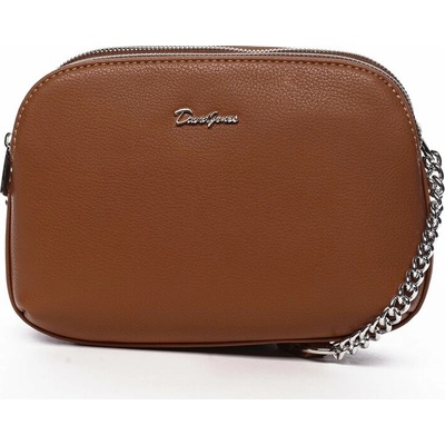 David Jones dámská crossbody kabelka 6200-2 COGNAC