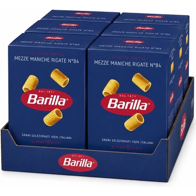 Barilla Mezze Maniche Rigate No.84 6 x 0,5 kg