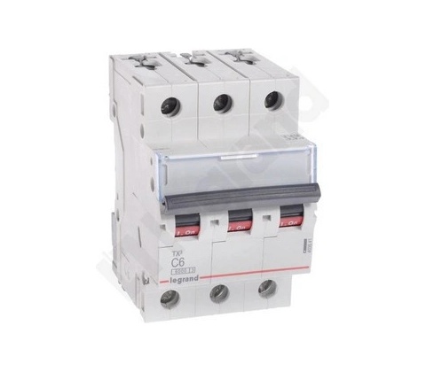 Legrand TX3 3P C6 6000A