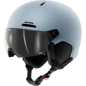 Alpina Ски каска Alpina Arber 2 Visor Q-Lite S2 Ski helmet - Ice Blue Matt / Silver - размер 55-59 cm (418-1499-0212)