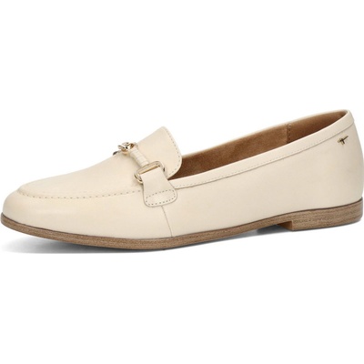 Tamaris dámské kožené mokasíny béžové