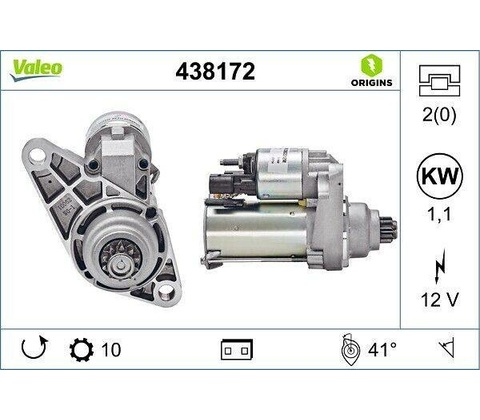 Startér VALEO 438172