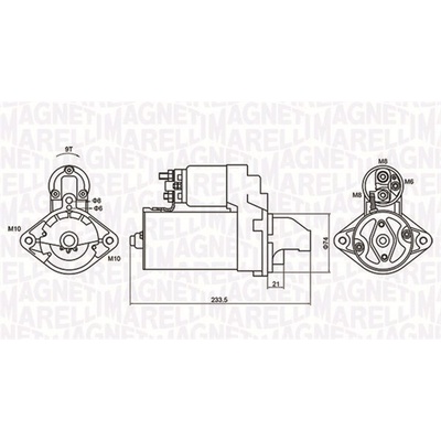 Startér MAGNETI MARELLI 063721406010