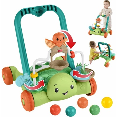 Fisher Price Interaktivní chodítko želva JKD63