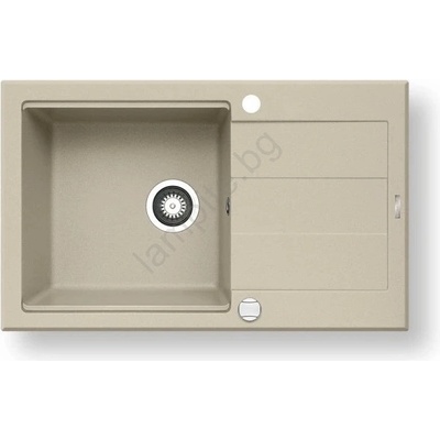 Pyramis 70083601 - Кухненска мивка SPARTA PLUS LUX 78x48 см гранит/бежова (PY0024)