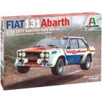 Italeri Italeri: Модел на автомобил Fiat 131 Abarth, победител в ралито „Сан Ремо през 1977 г. , мащаб 1: 24