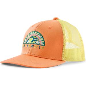 Patagonia Детска шапка с козирка Patagonia Kid's Trucker Hat Cap - Kids Planet: Peach Sherbet - размер One Size (204-1695-6611)