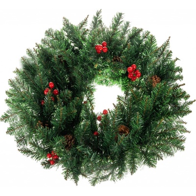 Ruhhy 22298 Vánoční věnec XXL 60 cm – Zboží Dáma