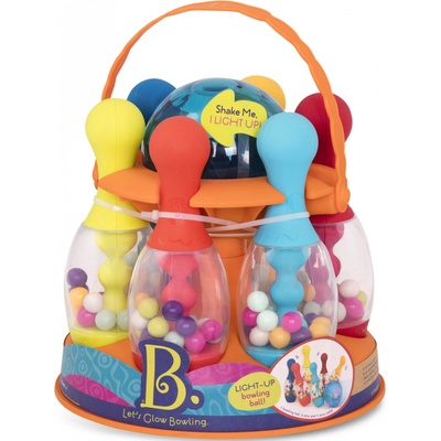 BToys Bowling sada se svítící koulí