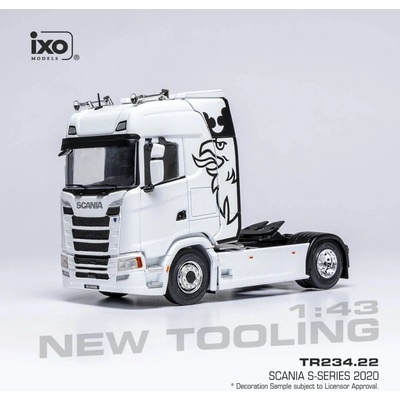 Scania S Series 2020 Bílá IXO 1:43