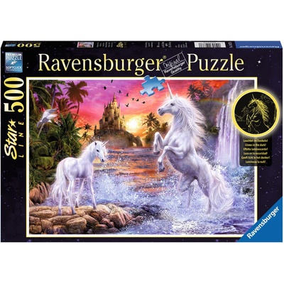 Ravensburger Jednorožci u reky 500 dílků