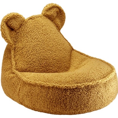 Wigiwama Sedací vak Bear plyšový Maple