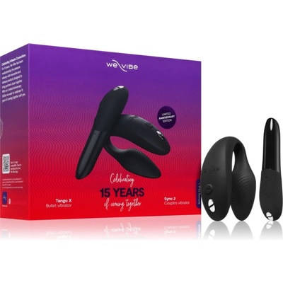 WE-VIBE 15 Year Anniversary Collection Sync 2 + Tango X комплект еротични аксесоари